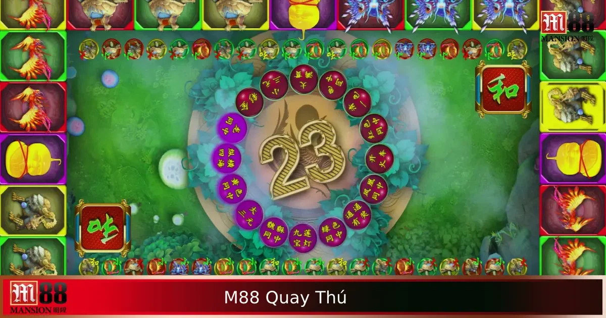 M88 Quay Thú – Đồ Họa Sinh Động, Dễ Chơi Dễ Trúng